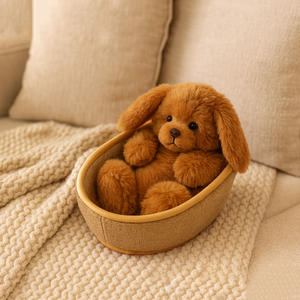 <span class=keywords><strong>Jouet</strong></span> en peluche interactif et mignon pour chat, en matériaux écologiques de luxe, tressé, en forme de raton laveur, agneau, <span class=keywords><strong>chien</strong></span> ou caniche - Product Image 3