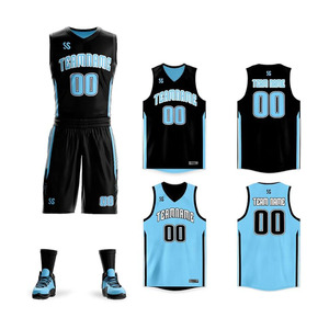 Personnalisez votre propre maillot de basket-ball réversible, nom et numéro personnalisés pour hommes/femmes/jeunes - Product Image 1