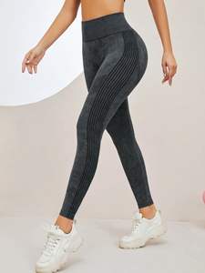 Leggings Deportivos para Mujer, Tela Elástica, Pantalones de Entrenamiento Físico - Product Image 3
