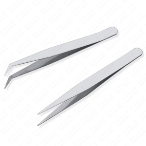 Eyelash Extension Tweezers Slanted Tip Professional Beauty <b>Tool</b> Premium Quality Wholesale Lash Applicator - Product Image 4