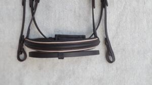 Bridon en cuir artisanal sur mesure pour cheval, équipement d'équitation et d'entraînement, meilleur prix de gros - Product Image 3