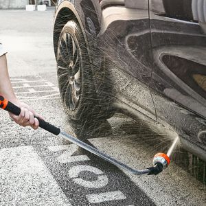 Asta per Irrigazione Extra Lunga da 36 Pollici con 8 Modalità di Spruzzo e Testa Girevole a 180 Gradi per Tubo da Giardino - Product Image 2