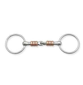 Bocados de Anillo Suelto de Acero Alemán Premium para Entrenamiento de Caballos, Bocado de Boca Lisa, Equipo Ecuestre Modelo TM STAR - Product Image 3