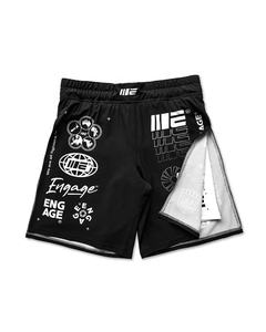 Shorts de Boxeo y MMA de Primera Calidad, Personalizados con Impresión por Transferencia de Calor, Nuevo Diseño de Leopardo, Artes Marciales, Unisex, Ligeros y Elásticos, 100% - Product Image 1