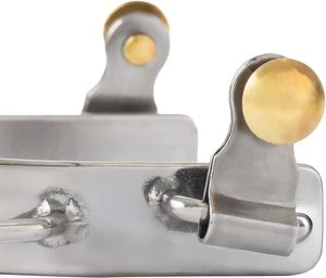 Espuelas para Caballos, Espuelas de Equitación Western, Espuelas de Vaquero de Acero Inoxidable, Espuelas Ecuestres Ajustables, Espuelas Duraderas para Montar a Caballo - Product Image 6