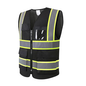 Chaleco de Seguridad de Alta Visibilidad sin Mangas para Hombre, Marca Dynamo Gears, Informal, para Verano, Chaqueta de Poliéster Transpirable de Alta Calidad - Product Image 3