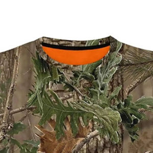 T-shirt classique à manches courtes à séchage rapide pour hommes, camouflage, chasse, randonnée, vêtements décontractés - Product Image 3