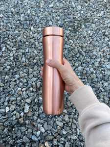 BURAQ HANDICRAT Copper Water <b>Bottle</b> 1L Design for Travel - Product Image 6