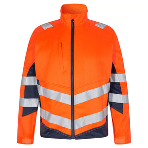 <b>High</b>-<b>Visibility</b> Winter Safety Waterproof Industrial Zipper <b>Jacket</b> Construction Security Working <b>Softshell</b> Traffic Uniform <b>Jacket</b> - Product Image 3