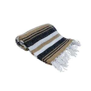 Natural Falsa Wool <b>Woven</b> Plain <b>Blanket</b> Premium Durable Soft Lightweight Bed Cover for Home Bedroom Bedding - Product Image 3