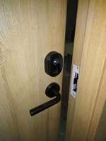 304 Edelstahl RFID Schlüsselloses Hotel-Türschloss für Metall-/Aluminium-/Holztüren mit SDK (-9902-F)