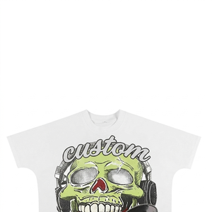 Camiseta con estampado gráfico personalizado, estilo vintage nuevo, mangas cortas, 100% algodón, calidad premium, unisex. - Product Image 3