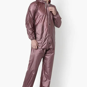 ชุดวอร์มกันลมไนลอนออกแบบเองราคาโรงงาน คุณภาพสูง ชุดลำลองแบบมีซิป - Product Image 6