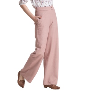 Pantalones de Moda 2026 para Mujer, Color Rosa, Suaves, de Pierna Ancha, Corte Bootcut, Rectos, Casuales - Product Image 3