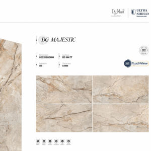 Carreaux de porcelaine cristalline haute résistance, finition mate, dimensions 800x1600, 1200x1800, 750x1500 mm. Carreaux de qualité supérieure pour usage résidentiel et commercial. - Product Image 1