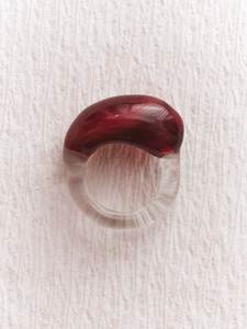Modern Resin Finger Ring Stylish Casual Jewelry Accessory - Product Image 4