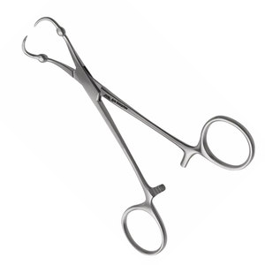 Pinza Quirúrgica de Acero Inoxidable de 4 Pulgadas con Puntas de Bola para Toallas, Marca Apto Enterprises - Product Image 5