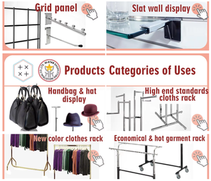 Étagère à vêtements roulante en zinc chromé réglable en hauteur et pliable avec roulettes, étagère d'appoint à 1 niveau, montage facile - Product Image 5