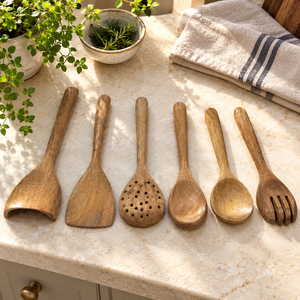 Fabricant d'ustensiles de cuisine en bois faits à la main |   Cuillères et spatules en bois naturel, vente en gros, OEM, ODM - Product Image 4