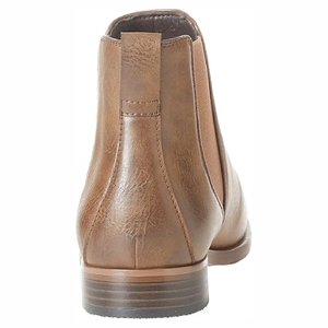 Chaussures habillées pour hommes en cuir véritable marron à motif écossais, bout pointu, fermeture à lacets, style britannique, finition patinée haut de gamme - Product Image 4