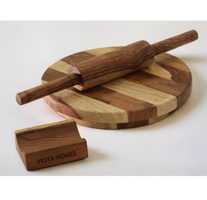 Rouleau à pâtisserie et planche à pâtisserie en bois au prix le plus bas, nouveaux produits, outil de pâtisserie domestique, planche à pâtisserie multifonctionnelle - Product Image 6