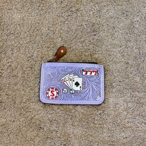 2026 Wholesale New Arrival Venus LeathersWere Women's Floral Decorated Hand Tooling Genuine Leather <b>RFID</b> Blocking <b>Wallet</b> - Product Image 1
