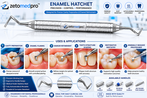 1/2ทันตกรรมสิ่วเครื่องมือทันตกรรมเกรดพรีเมี่ยม zetomed OEM Pro 20-15-3 - Product Image 5