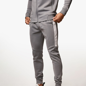 Conjunto Deportivo de Invierno Personalizado para Hombre, Corte Regular, Premium, 2 Piezas, con Cremallera y Rayas Reflectantes, 100% Algodón, para Gimnasio - Product Image 3