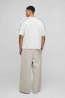 T-shirt Homme Oversize Uni Personnalisé avec Logo 100% Coton Anti-UV Streetwear Sérigraphie Coupe Ample Haute Qualité Usage Quotidien
