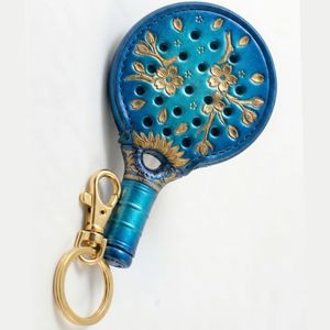 Llavero de Goma Personalizable al por Mayor con Forma de Raqueta de Tenis y Pádel, con Logotipo Personalizado, Material Duradero, Tamaño Personalizado para Regalos de Eventos - Product Image 4