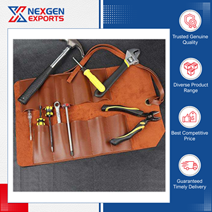 Nexgen Exports Direct Factory Supply Top Notch Quality Water Resistant Foldable Adjustable Height Width Handmade PU Case Bag - Product Image 2