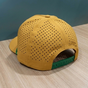 Gorra de Béisbol/Golf Personalizada de 5 Paneles, Perforada con Corte Láser, Logotipo Personalizado, Cierre a Presión, OEM, ODM, Marca Privada, Venta al Por Mayor, MOQ Bajo - Product Image 4