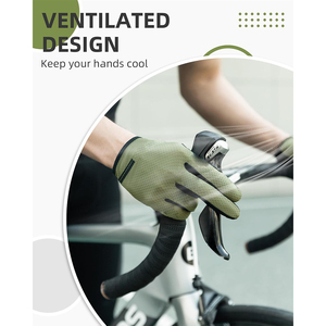Gants de cyclisme pour hommes - Gants de VTT respirants compatibles avec les écrans tactiles - Product Image 3