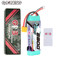 GAONENG GNB DR-1 Seri Baterai Lipo Daya Tinggi 150C 2800mAh 2S 7.4V XT60 Paket Baterai Lunak untuk Mobil Rc, Perahu Rc, Balap Buggy