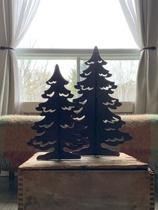 Decorative Metal Christmas <b>Tree</b> <b>Stand</b> Rustic Style <b>Tree</b> Holder - Product Image 5