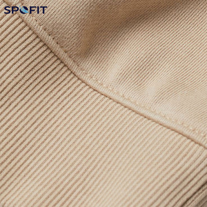 Made By SPOFIT Unisex Vintage Solid Pattern Oversized Winter <b>Long</b> <b>Hoodie</b> Polyester/Cotton Breathable - Product Image 5