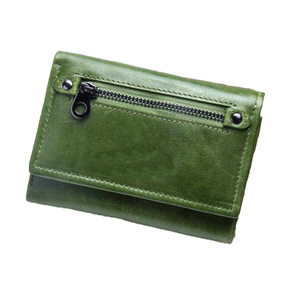 Luxury Leather <b>Wallet</b> Women Genuine Leather <b>RFID</b> <b>Blocking</b> Credit Card Holder Triple Fold Zipper Coin Purse Large Capacity - Product Image 3