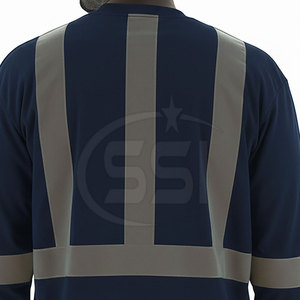 Fluorescent Water Proof <b>LED</b> Flash High Visibility Safety Sweatshirt for Work in Construction and Industrial Operations - Product Image 3