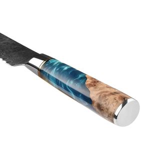 Professional Kitchen Chef <b>Knife</b> High Carbon Stainless Steel with Ergonomic Handle for Meat <b>Fish</b> Vegetables and Fruits - Product Image 3