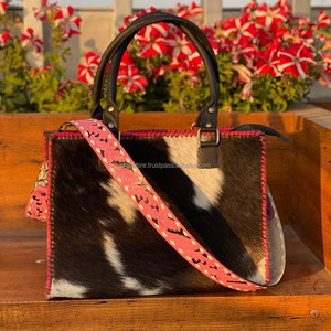 Bolso de mano de cuero occidental 100%, bolso de mano oculto de cuero de vaca, bolso de lujo para mujer, bolsos cruzados de marca al por mayor - Product Image 2