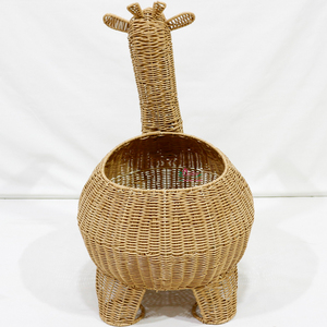 Cesta de Almacenamiento de Plástico con Forma de Animal, Diseño de Jirafa, Ecológica, para Decoración del Hogar, para Ordenar y Organizar - Product Image 4