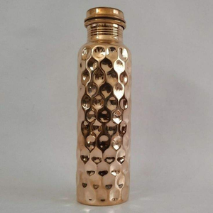 Elegant Copper Eco-Friendly Water <b>Bottle</b> 500ml Customized Color Health-Conscious Individuals Rustproof Modern Fashionable Style - Product Image 3