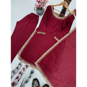 Ensemble haut et bas pour femmes, vêtements de soirée, avec un magnifique dupatta - Product Image 6