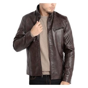 Affordable Rate Men Leather <b>Jacket</b> Lightweight Premium Quality Hot Selling Durable Material Comfortable Men Leather <b>Jacket</b> - Product Image 6