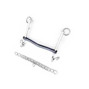 Bocados de Acero Inoxidable Personalizados y Cómodos con Anillo Suelto para Entrenamiento y Equitación - Product Image 3