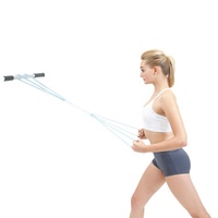 Banda de Resistencia con Forma de Flor ANCORE X & Jelly Tube, Producto Deportivo y de Entretenimiento, Marca OEM, Modelo JLT010, Hecho en Taiwán
