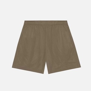 Men's Solid Color Knitted Canvas Bermuda Shorts Mid Waist Drawstring Closure Breathable Eco-Friendly Quick Dry Front OEM Service - Product Image 6