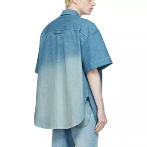 เสื้อฤดูร้อนปี 2025 น้ำหนัก 230 กรัม ผ้าฝ้าย 70% โพลีเอสเตอร์ 30% เย็นสบาย ระบายอากาศได้ดี ผ้าฝ้ายผสมโซโรนา ยืดหยุ่น ลายเรียบ ถักทอ - Product Image 2