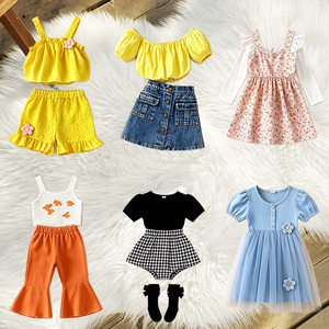 Ropa Infantil al por Mayor, Ropa Nueva y Usada de Marca, Tallas Mixtas, Faldas para Niñas, Entrega Aleatoria, Vestidos Infantiles en Pacas - Product Image 3