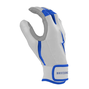 Genuine Leather High Quality Eco-Friendly Lightweight Breathable Ambidextrous Baseball Batting Gloves Adult Professional Men - Product Image 3